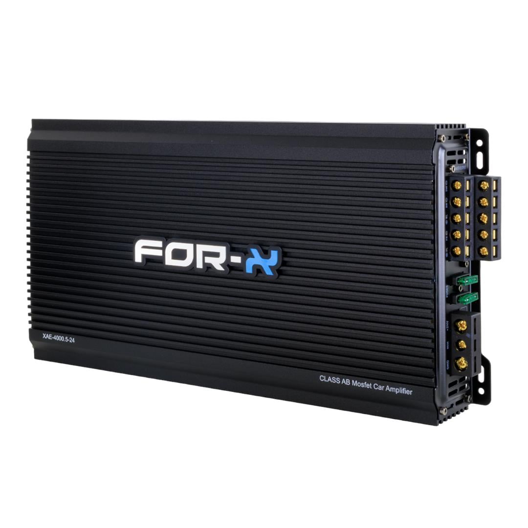 FOR-X XAE-4000.5 5 KANAL 24 VOLT ANFİ (BASS KONTROLLÜ)