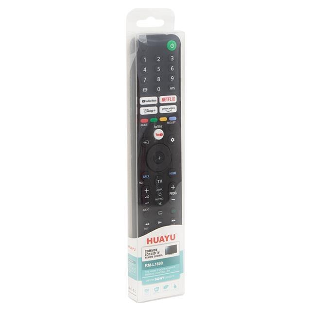 Huayu Sony Netflix-Youtube-Prime Video-Disney+ Tuşlu Lcd Led TV Kumanda RM-L1690