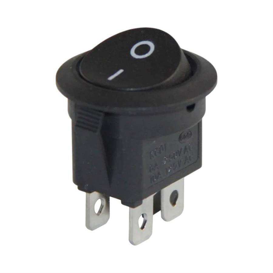 IC-133-4 Yuvarlak Işıksız 4P On-Off Anahtar