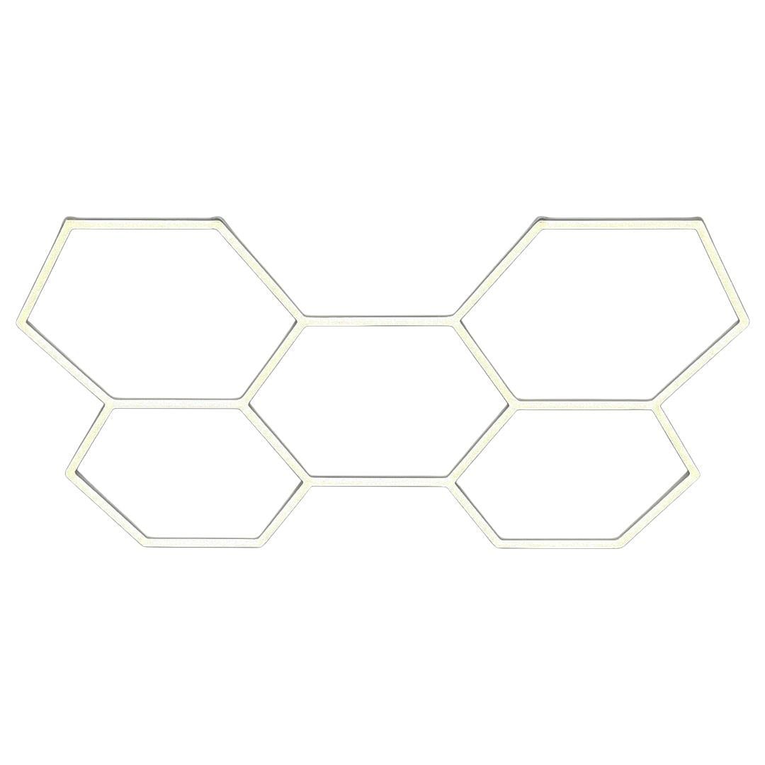 Ledx AL-RW7226 Altıgen Petek 240W Beyaz Led Armatür Garaj Dekoratif Aydınlatma