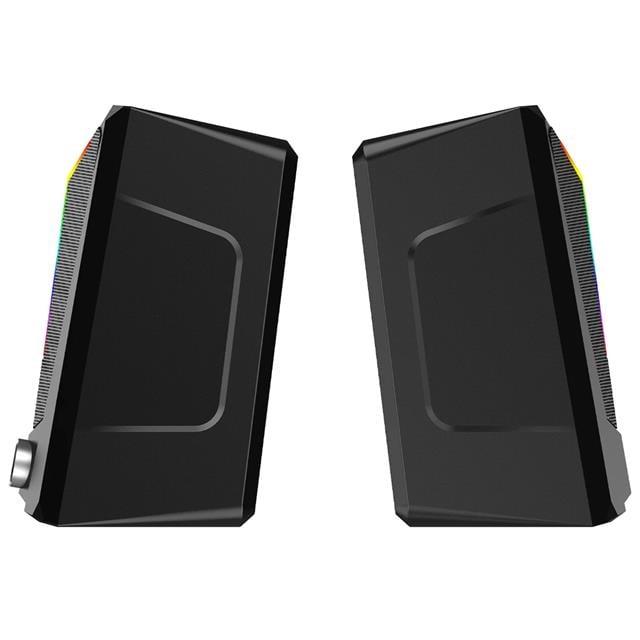 Lenovo Lecoo DS104 Kablolu Usb + 3.5Mm Jack 6W 80Db Rgb Işıklı 1+1 Gaming Speaker - Hoparlör