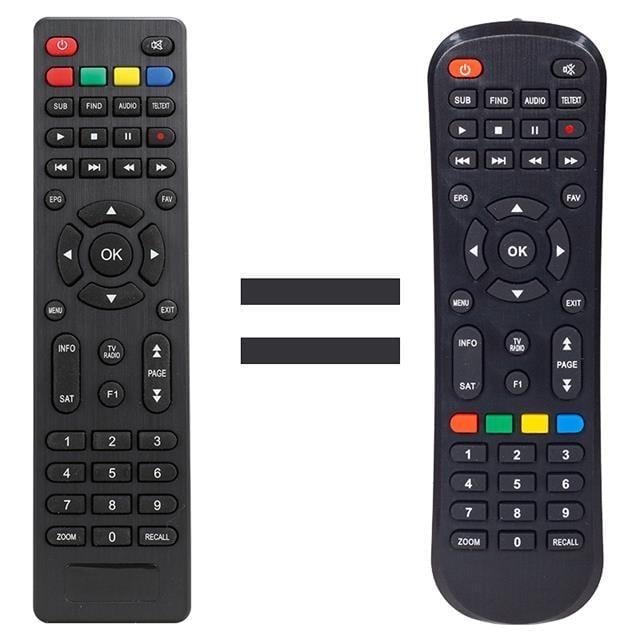 Magbox Uranüs / Rose 8030 HD / Digipol DP88 / Riosat RHD-900 / Mastertech MR-800 HD Uydu Kumandası