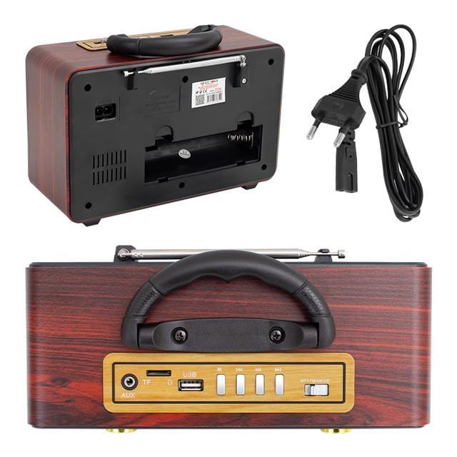 Magicvoice MV-115BT USB - SD - FM - Bluetooth Destekli Nostaljik Radyo