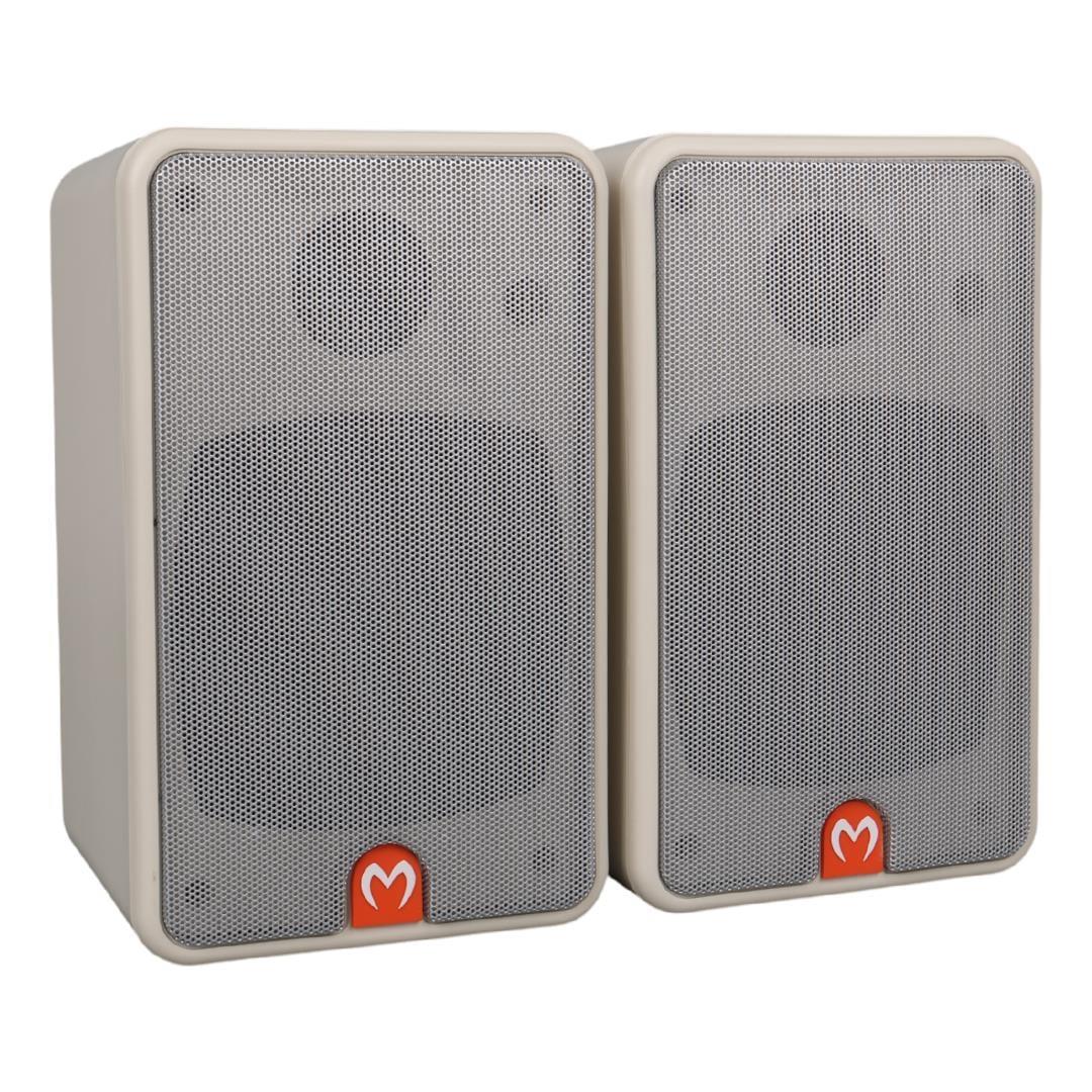 MagicVoice MV-21 10 CM 40 Watt Komütatörlü Hat Trafolu Beyaz Sütun Hoparlör (2'li Takım)