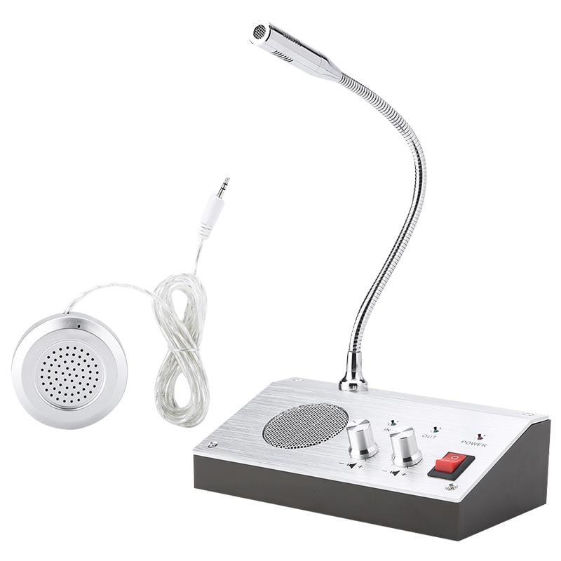 Magicvoice MV-2399 Çift Yönlü Gişe Mikrofonu Vezne Ve Gişe Konuşma Sistemi