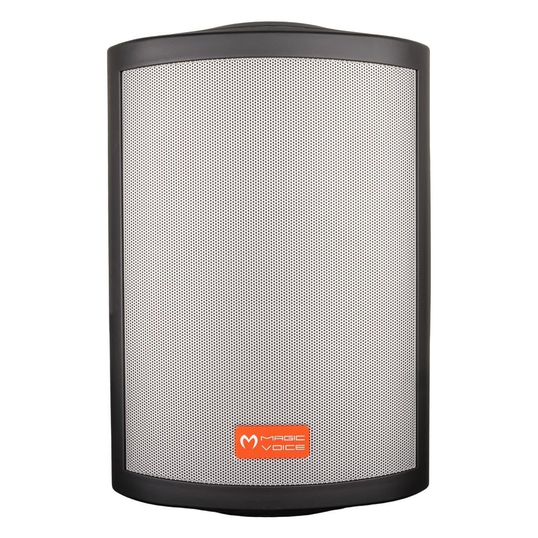 Magicvoice MV-25 16 Cm 80W 2 Yollu Siyah Sütun Hat Trafolu Hoparlör 2'li Takım