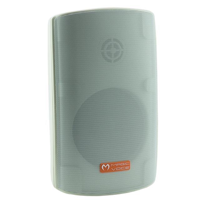 Magicvoice MV-38 11 Cm Trafolu 50 W Beyaz Sütun Hoparlör 2'Li Takım
