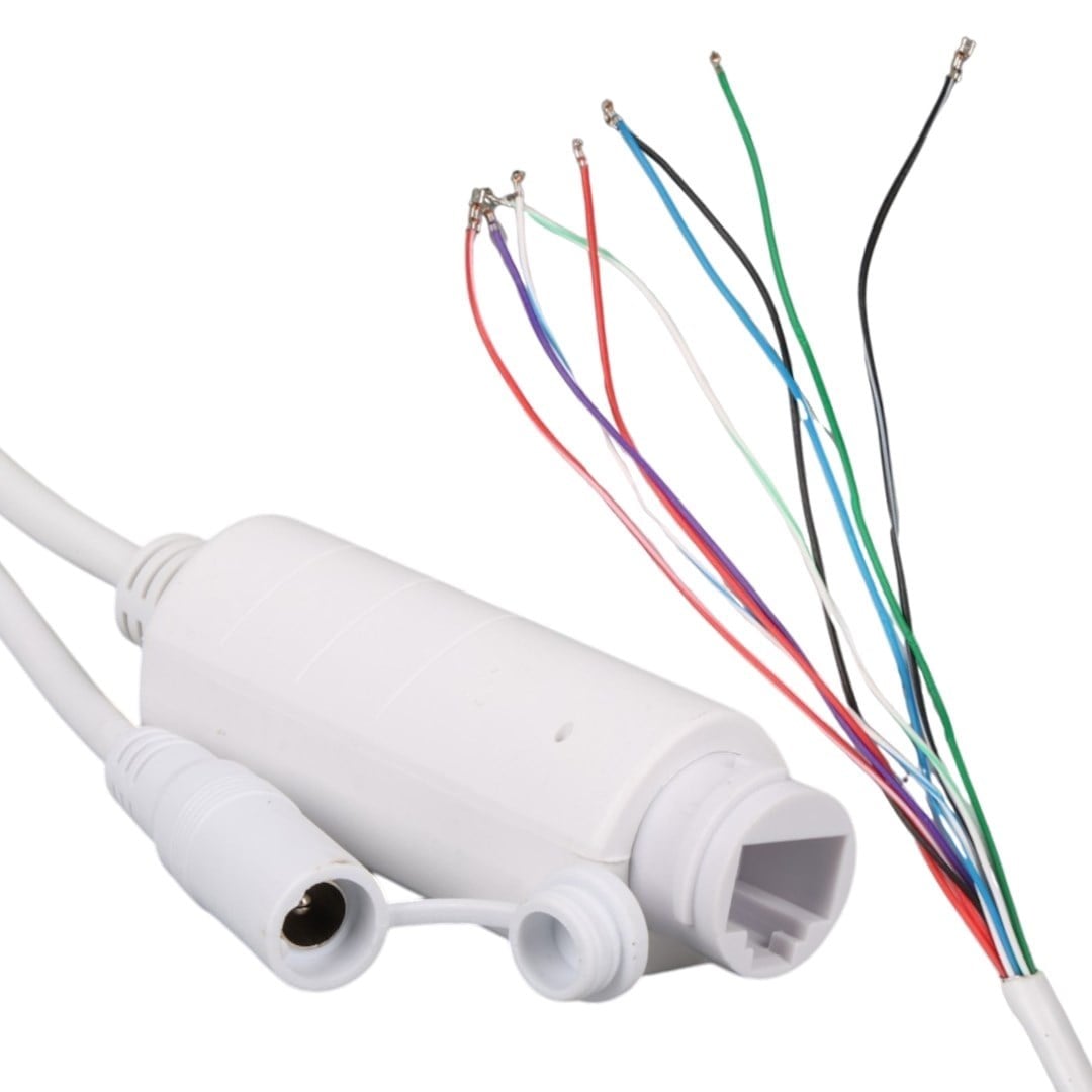Novacom 9056 48V-12V 2 Amper PD4812 IP Poe Kartlı Splitter Kamera Kablosu (1,25-8Y/PH-2Y)
