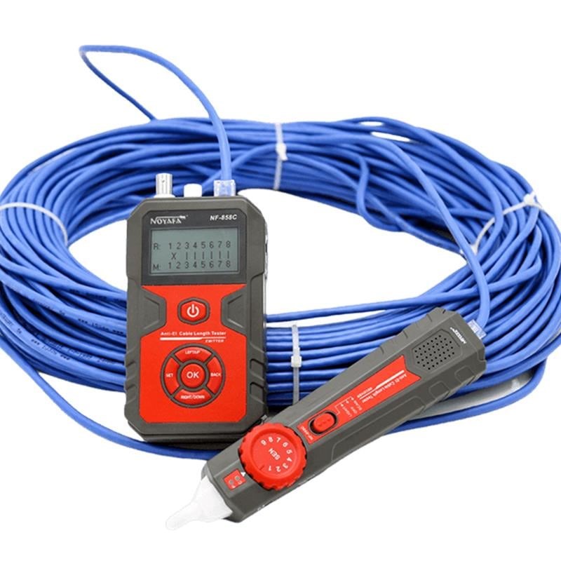 Noyafa NF-858C Rj45/Rj11/Bnc Digital Profesyonel Ağ Kablo Bulucu Test Cihaz