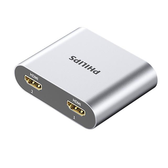 Philips SWR9101A/93 4K HDMI Çift Yönlü Anahtar 2 Giriş - 1 Çıkış Yüksek Çözünürlüklü HDMI Switch