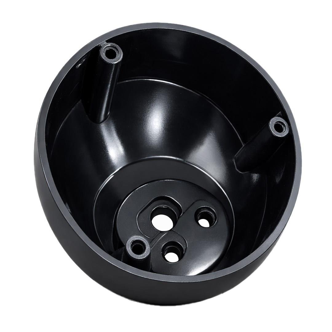 Poke PK-5059 10 CM Siyah Dome Tweeter Kabini Yüzey Montaj Podu