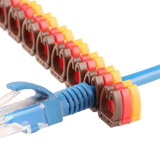 Powermaster 0-9 Dijital Kodlu Renkli Kablo İşaretleyici 6Mm