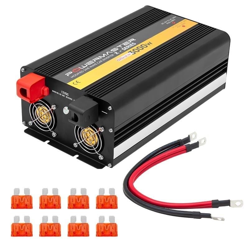 Powermaster 12-220V 12 Volt 3000 Watt Modified Sinus İnverter PWR3000-12