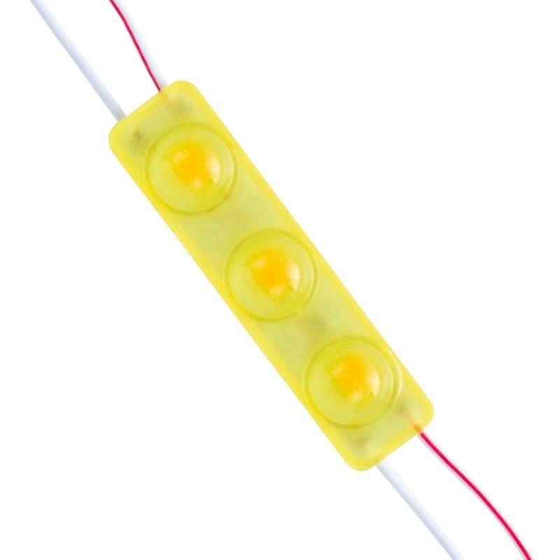 Powermaster 12 Volt 1.5 Watt Sarı 2835 69 X 16 Mm IP65 160 – 180 Lümen 160 Derece Modül Led