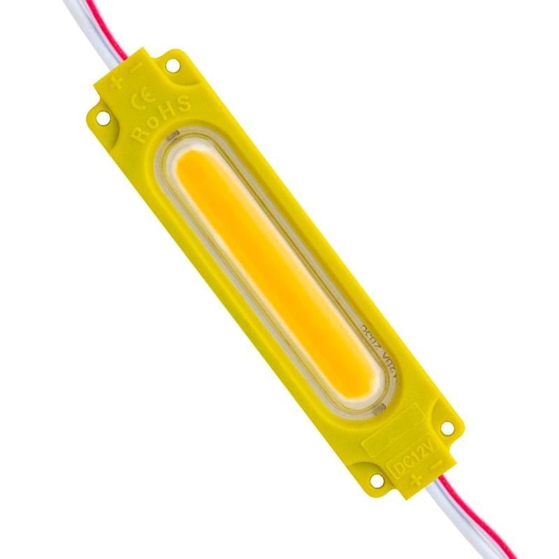 Powermaster 12 Volt 2 Watt Sarı Modül Led (68x16 Mm)