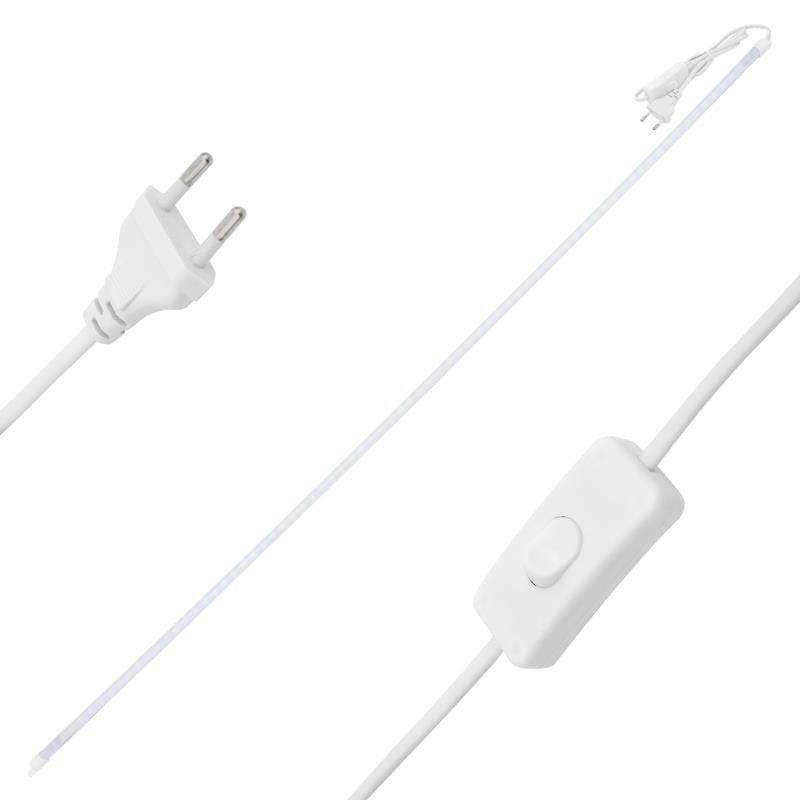 Powermaster 220V-20W Anahtarlı 80-90 Lümen 144 Led 120 Cm Beyaz Kasa Seyyar Çubuk Led PWR-6933