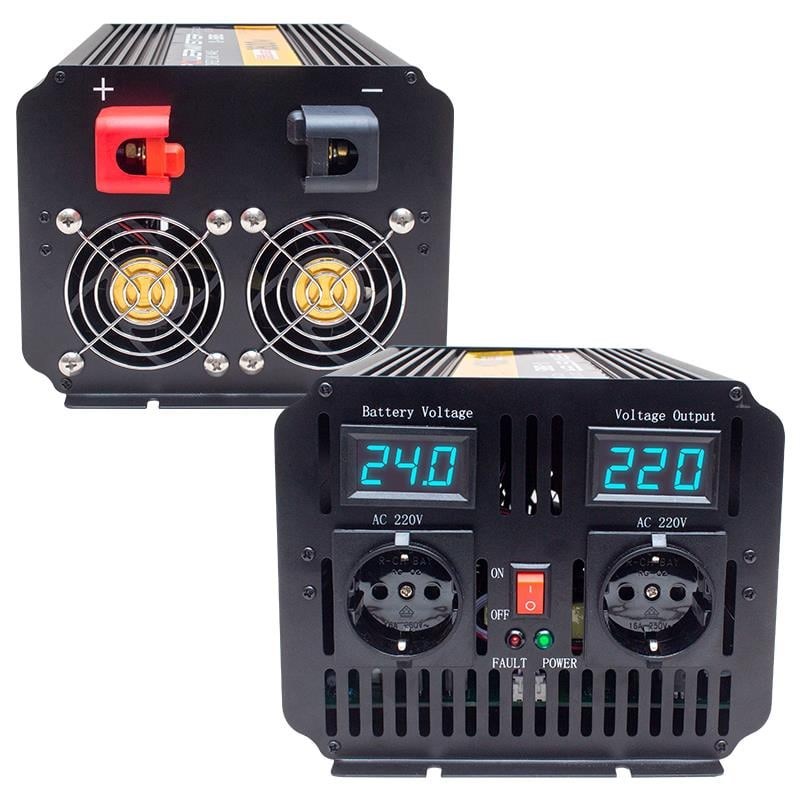 Powermaster 24-220V 24 Volt 1800 Watt Modified Sinus İnverter PWR1800-24