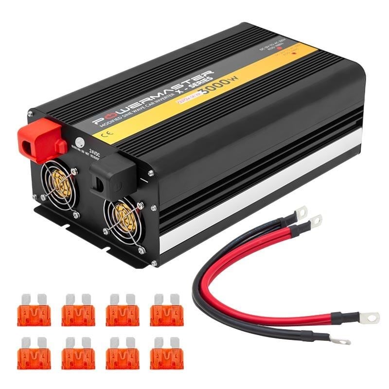 Powermaster 24-220V 24 Volt 3000 Watt Modified Sinus İnverter PWR3000-24