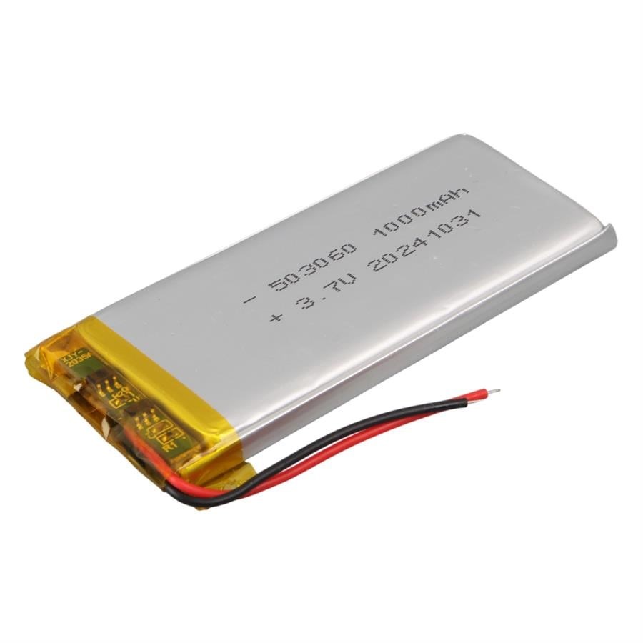 PowerMaster 503060 3.7V 1000mAh Lityum Polimer (Li-po) Batarya Ciklet Pil