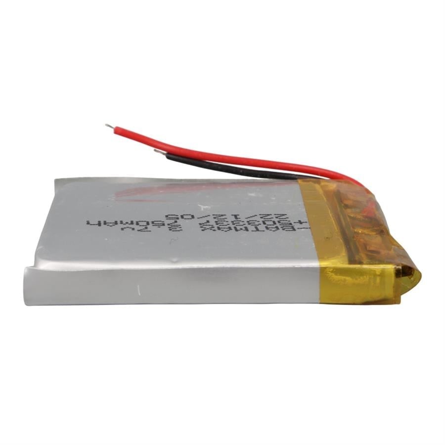 PowerMaster 503337 3.7V 750mAh Lityum Polimer (Li-po) Batarya Ciklet Pil