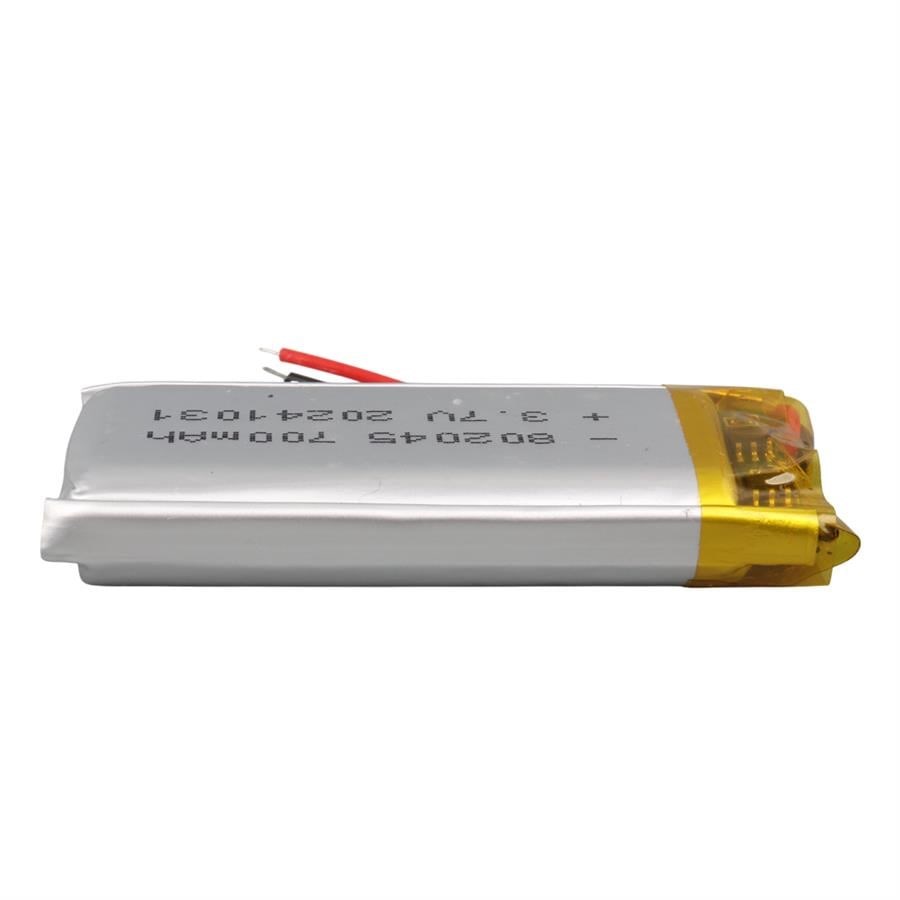 PowerMaster 802045 3.7V 700mAh Lityum Polimer (Li-po) Batarya Ciklet Pil