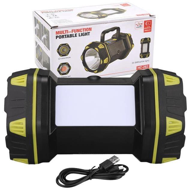 Powermaster Çok Fonksiyonlu 3İn1 Taşınabilir Işıldak HC-262