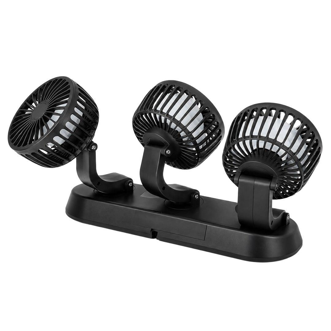 Powermaster FAN40 Araç İçi Vantilatör Fanı 12 Volt Çakmaklık Girişli 3 Başlıklı 360 Derece