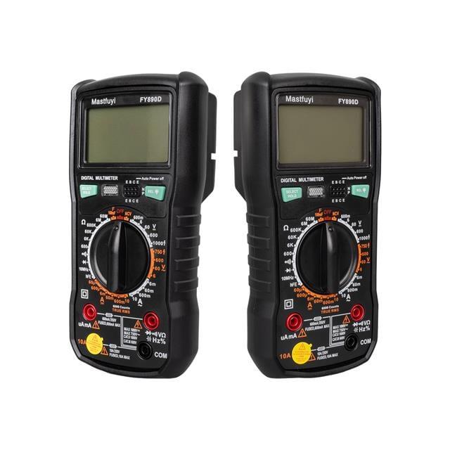 Powermaster FY890D Digital Multimetre Ölçü Aleti True Rms