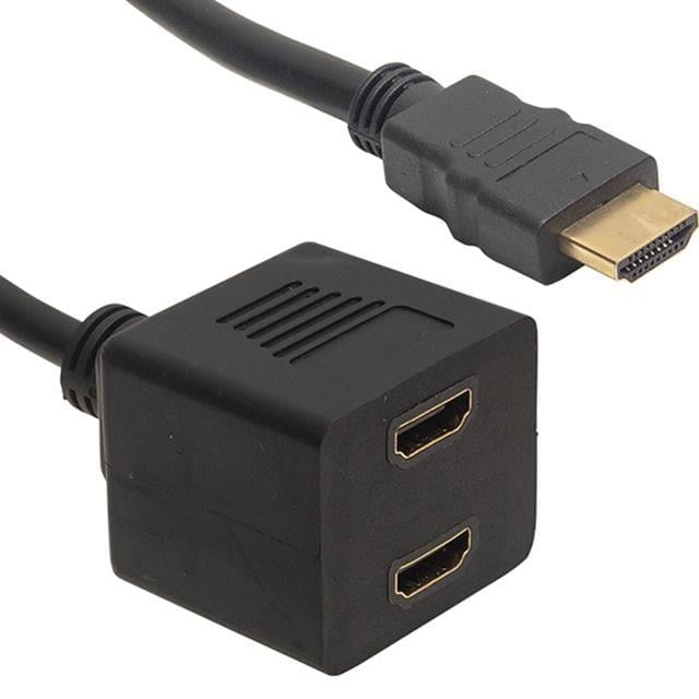 Powermaster HDMI Erkek To 2X HDMI Dişi Çoklayıcı Adaptör