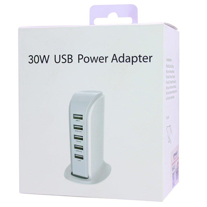 POWERMASTER MULTIPLEXER 5 KANAL 5 VOLT - 4 AMPER - 20 WATT USB GÜÇ İSTASYONU