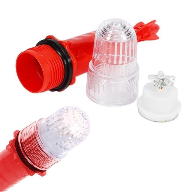 Powermaster PM-19633 Kırmızı Ledli Geceleri Balıkçılar İçin Tespit Feneri
