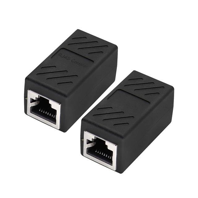 Powermaster PM-24809 RJ45 To RJ45 Kaplin-Coupler Dişi Metal 8P-8C Ara Aparat (Tekli)