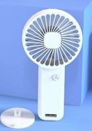 Powermaster PM-25098 Şarjlı 3 Kademeli Telefon Tutuculu Masaüstü Mini Fan Vantilatör