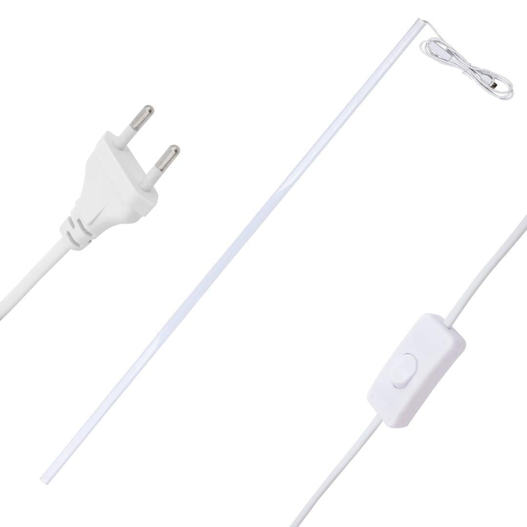 PowerMaster PM-28749 DC5V-20W 96 Led 100cm 6500K Alüminyum Kasa Seyyar USB Çubuk Led