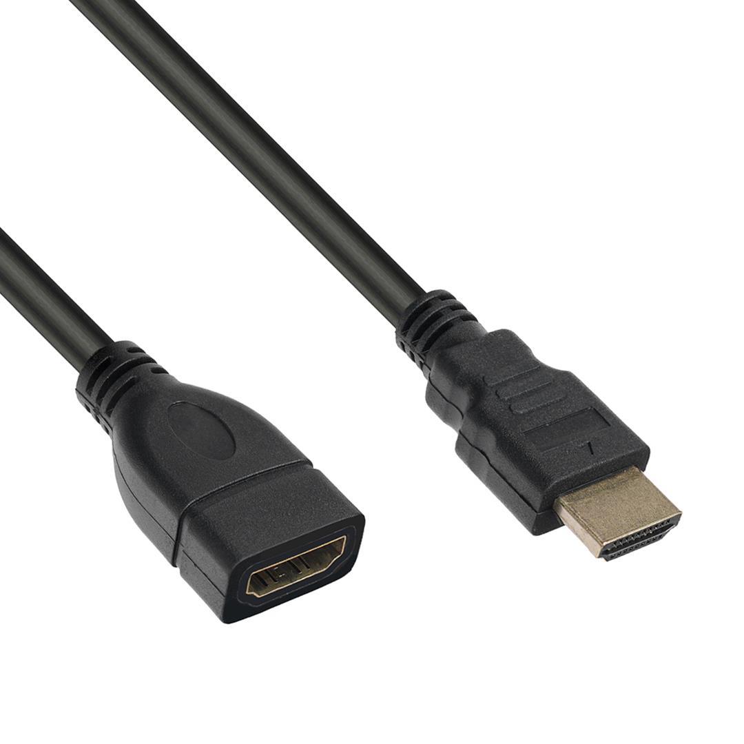 Powermaster PM-29568 HDMI Erkek HDMI Dişi 1 Metre Uzatma Kablo