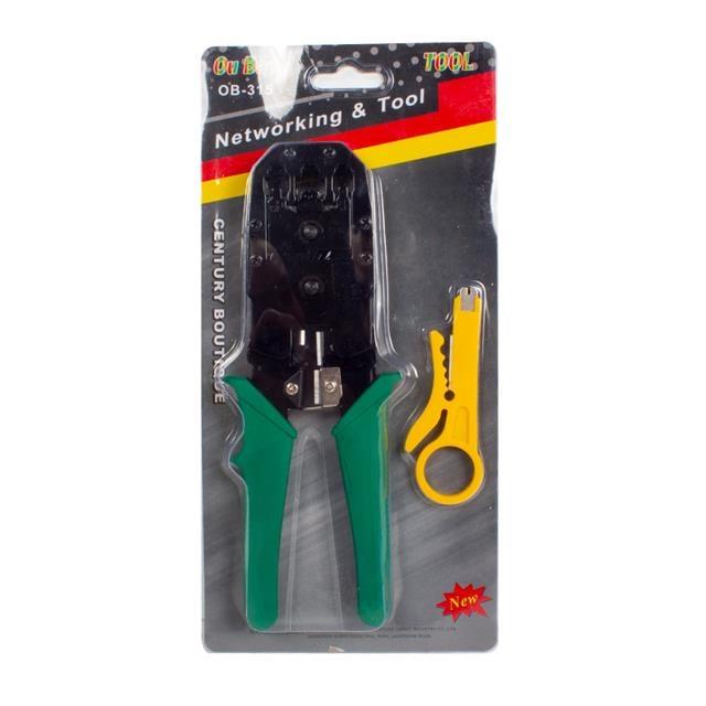 Powermaster PM-315 RJ11-RJ9-RJ45 3'Lü Sıkma Pensesi