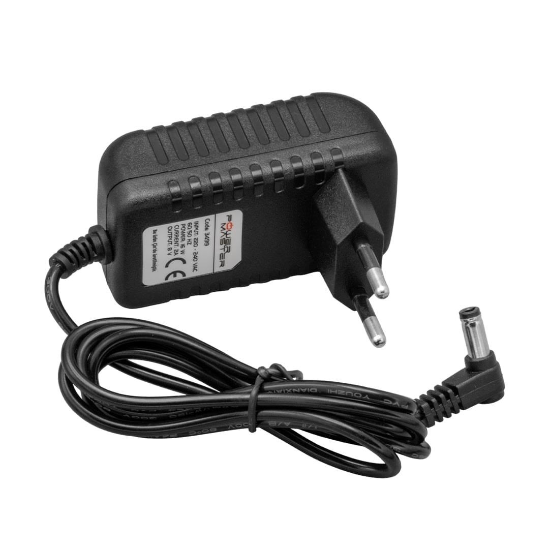 Powermaster PM-3499 8 Volt - 2 Amper 5.5*2.5 Mm Uçlu Pos Makinesi Adaptörü