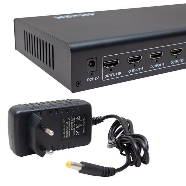 Powermaster PM-4948 16 Port 1080P 3D 16'Lı HDMI Dağıtıcı
