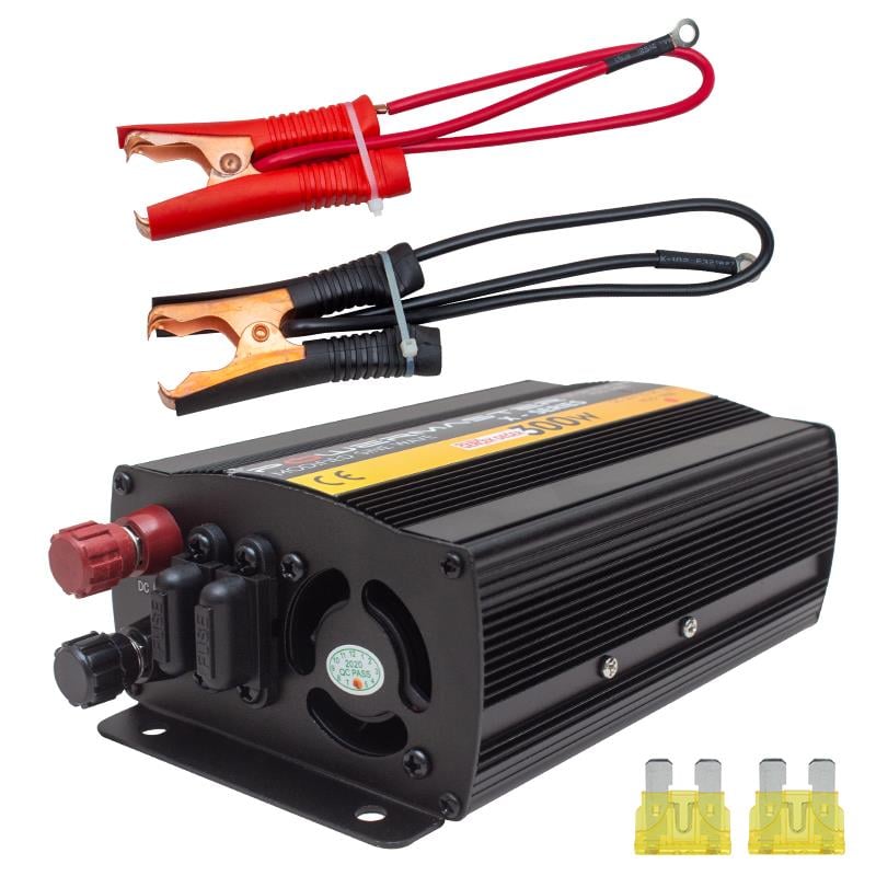 POWERMASTER PWR600-24 TEK DİJİTAL EKRAN 24 VOLT - 600 WATT MODIFIED SINUS WAVE INVERTER