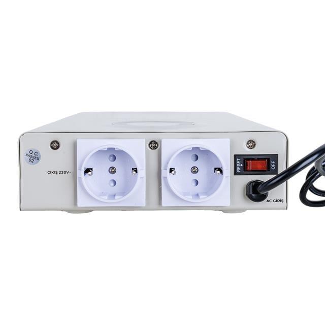 Powermaster SLIM-2000 Otomatik 2000 Watt Kombi Voltaj Regülatörü