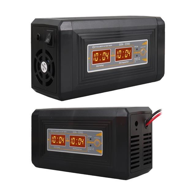 Powermaster SON-1210D 12 Volt 10 Amper Akıllı Akü Şarj Cihazı
