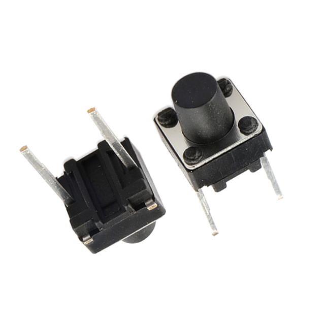 Powermaster Tact Switch Şaseli 6X6x3.5 Mm 2 Bacak IC-200A C9 Buton
