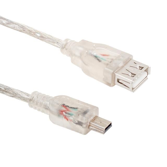 Powermaster USB 5 Pin Erkek-USB Dişi 1 Metre Kablo