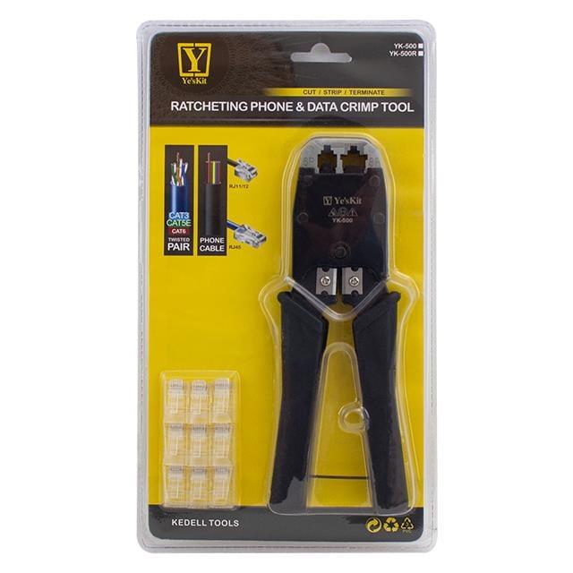 Powermaster YK-500 RJ11-RJ12-RJ45 Sıkma Pensesi