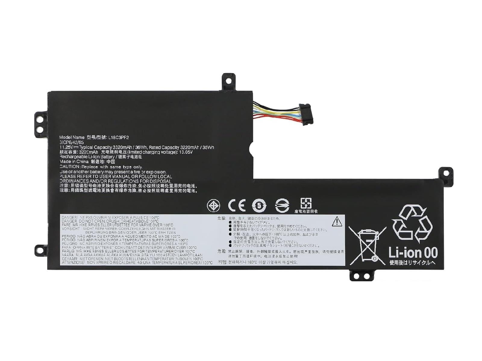 RETRO Lenovo IdeaPad L340-15API, L18C3PF2 Notebook Bataryası