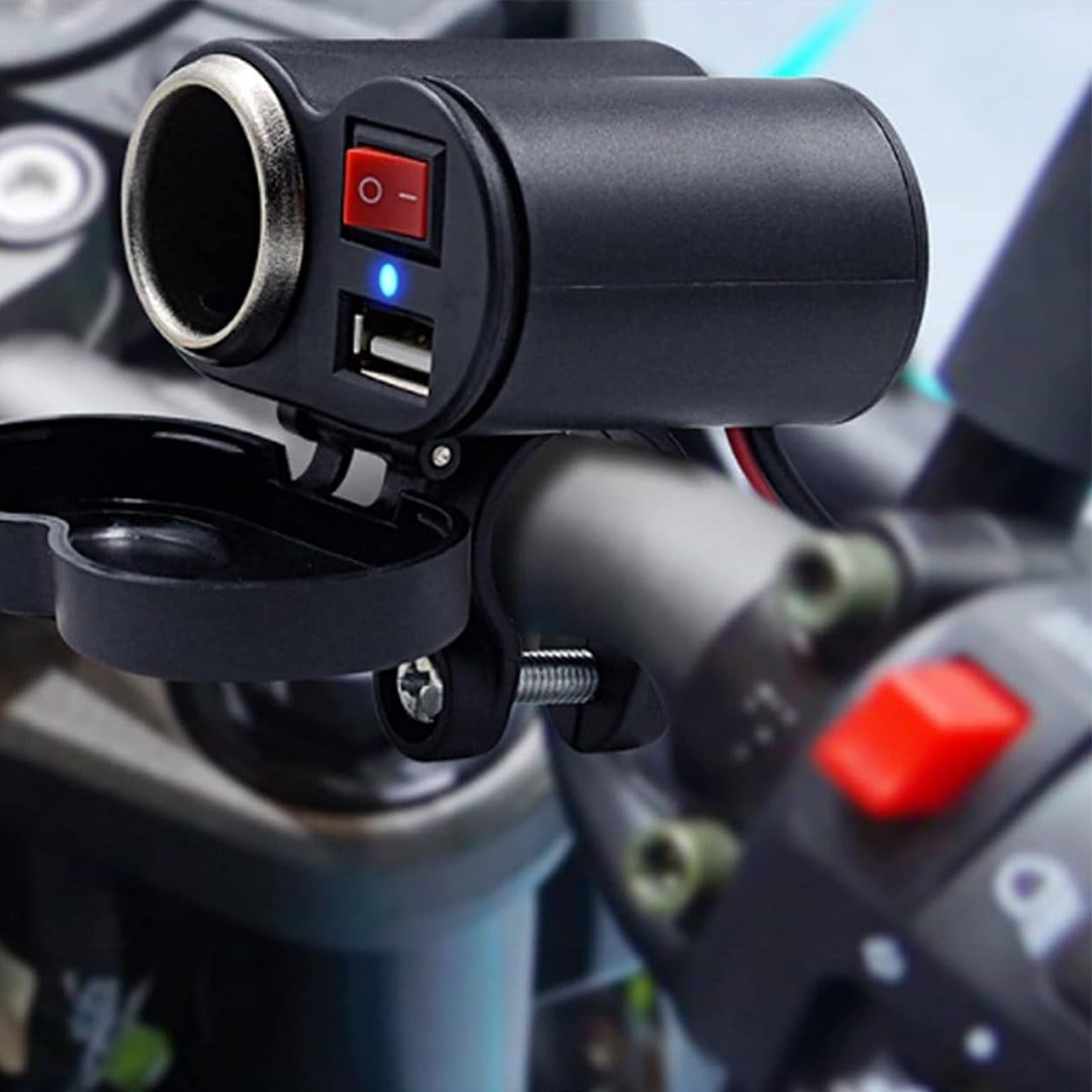Sunup Motosiklet Çakmaklık USB Şarj Soketi