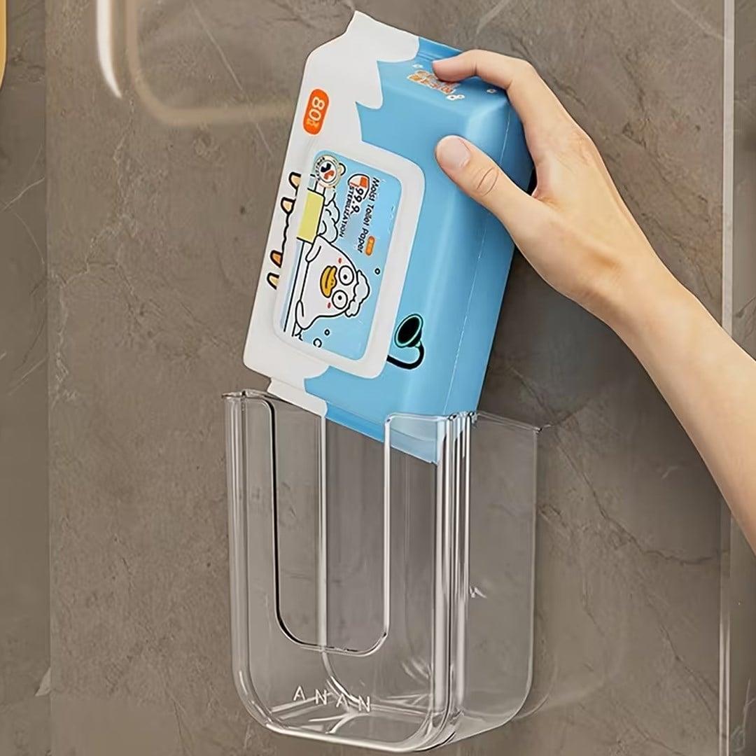 Sunup SN-26821 Duvar Tipi Banyo Islak Mendil Tutucu Raf