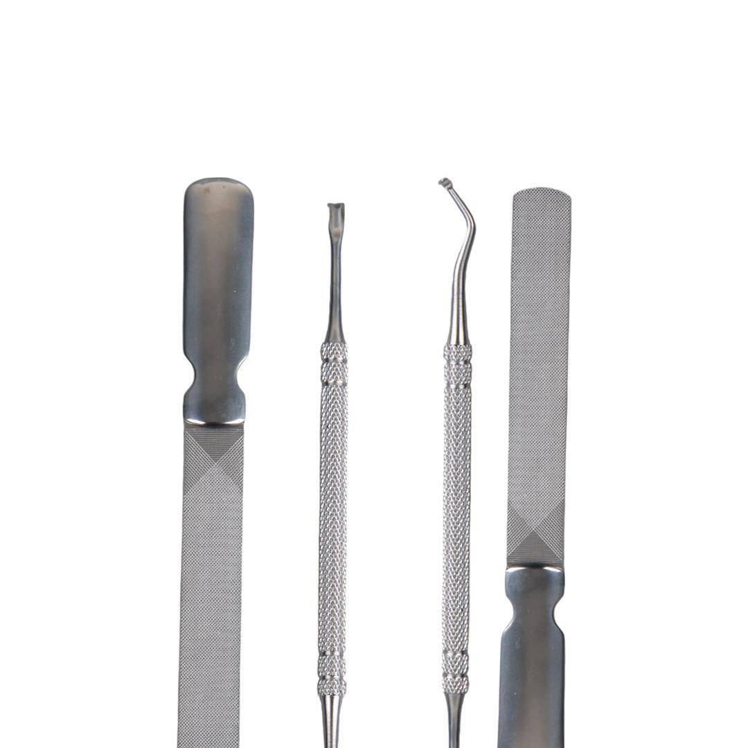 Sunup SN-27098 Paslanmaz Çelik 4in1 Tırnak Bakım Seti