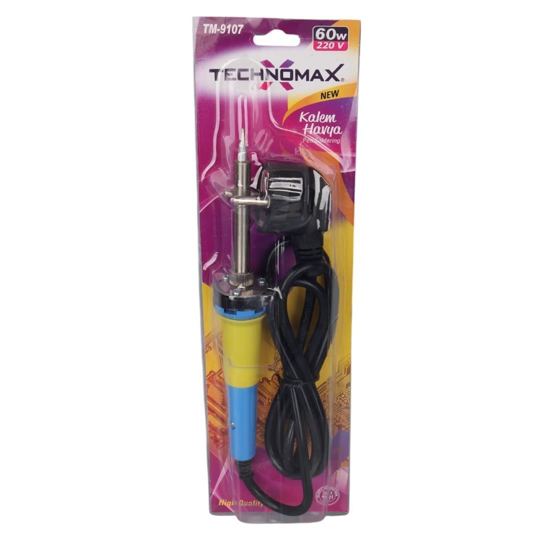 Technomax TM-9107 60 Watt Kalem Havya Lehim Makinesi AC220V 120cm Kablolu