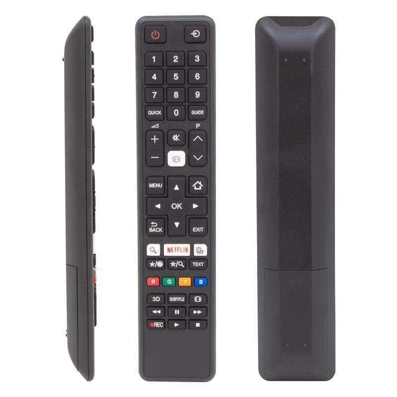 Toshiba CT 8053 - 32L3763DA - 43L3733DG - 49U5766DA - 55V676763DA Netflix Tuşlu Lcd Led Tv Kumandası